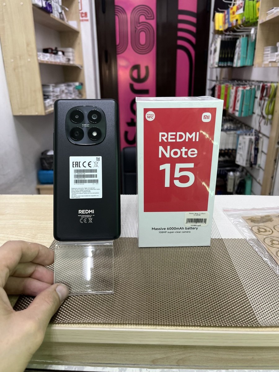 Redmi Note 15 8/128GB Black