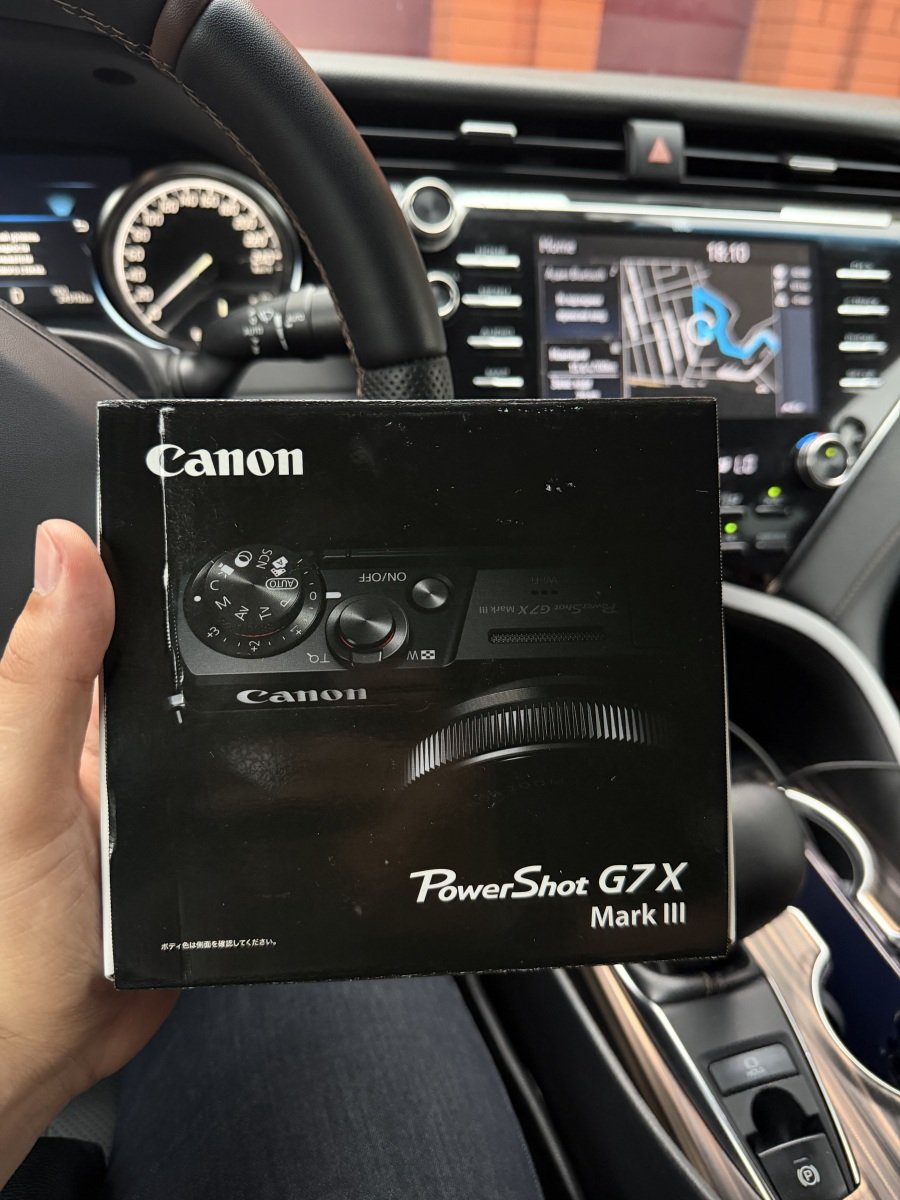 Canon G7x lll