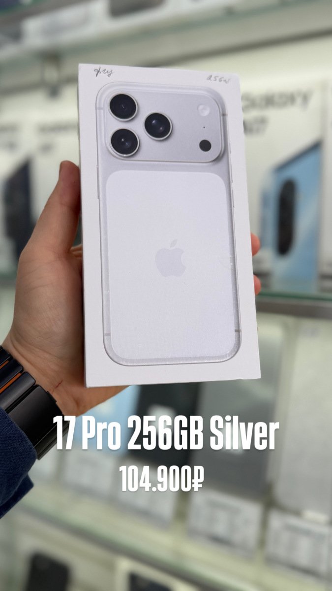 17 Pro 256Gb Silver  🍏Новый