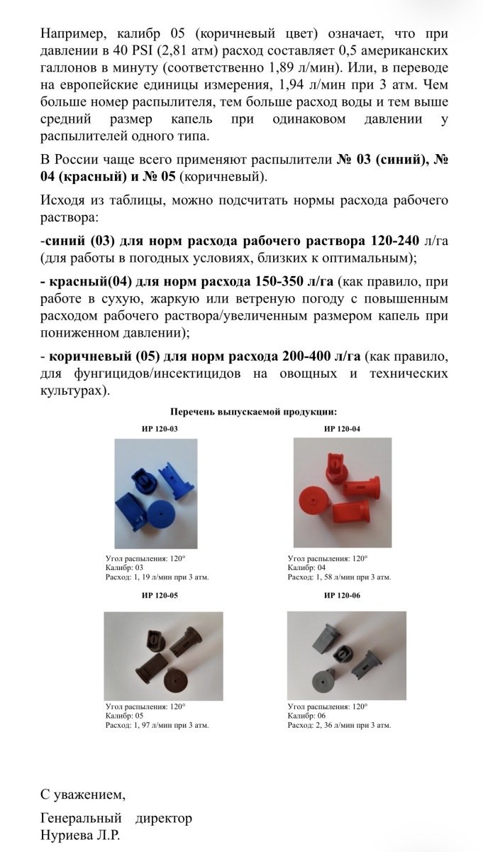 Распылители