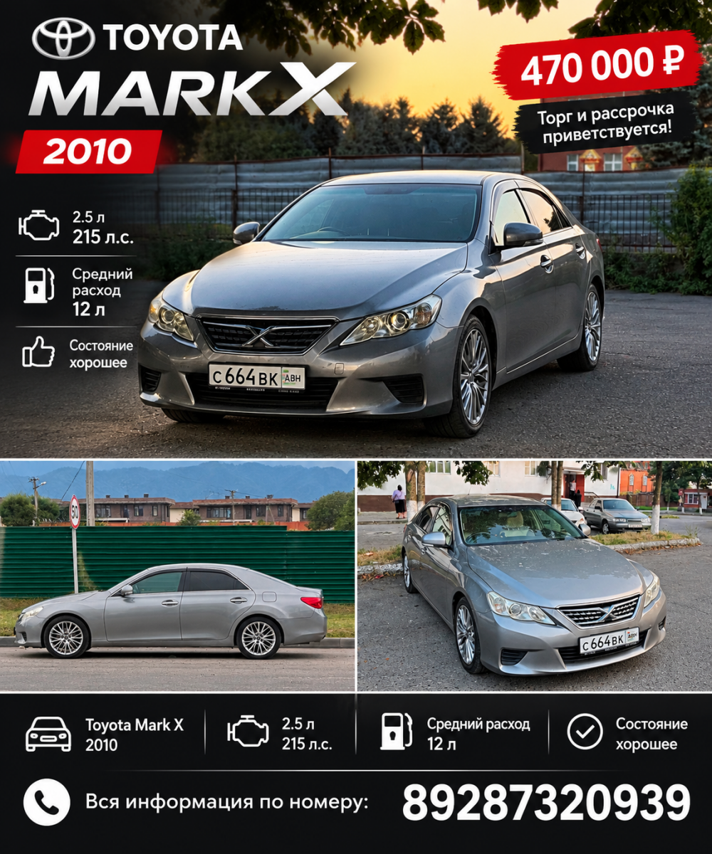 Toyota mark x 2010