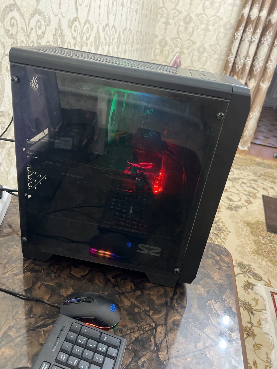 Игровой пк с монитором 100гц