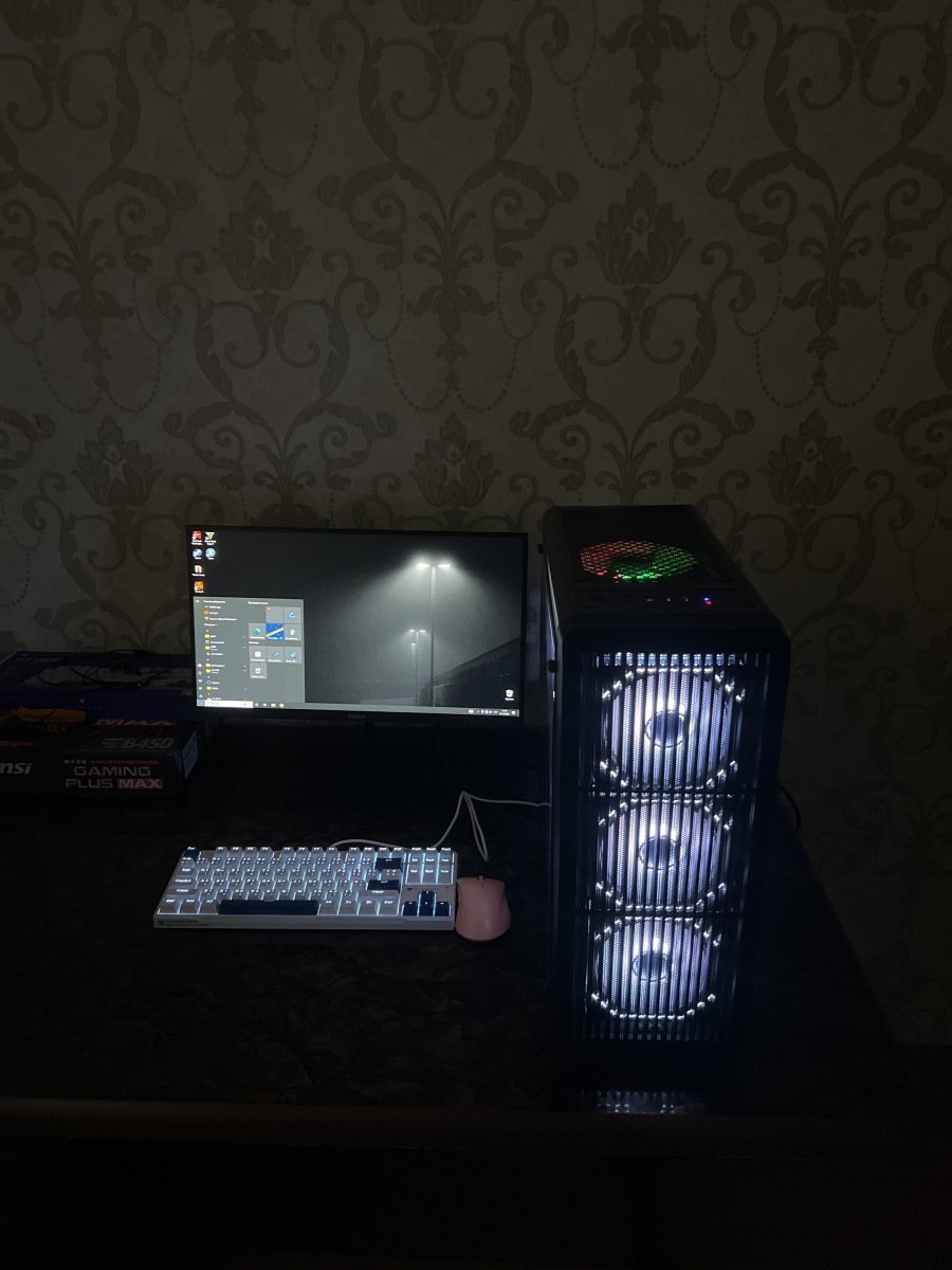 Игровой пк с монитором 100гц