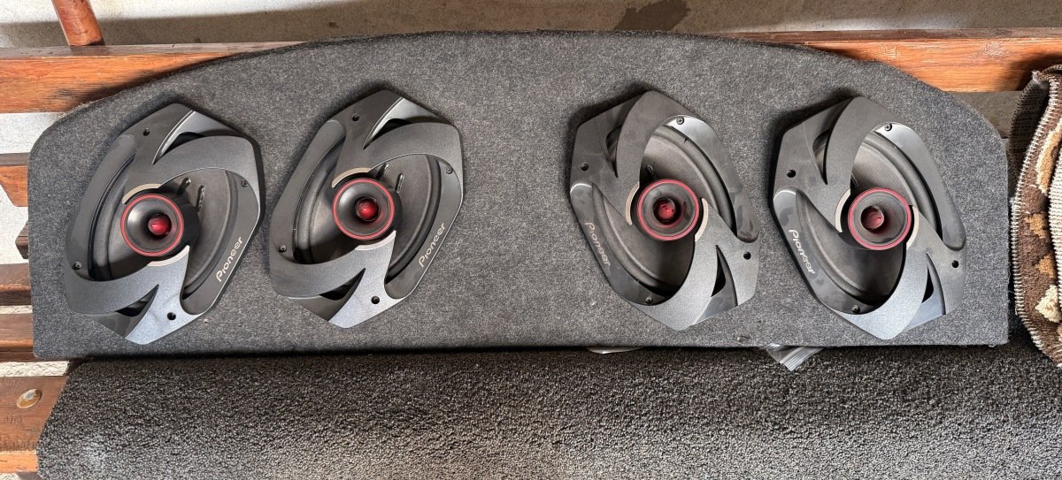Динамики-овалы pioneer Ts-6900pro