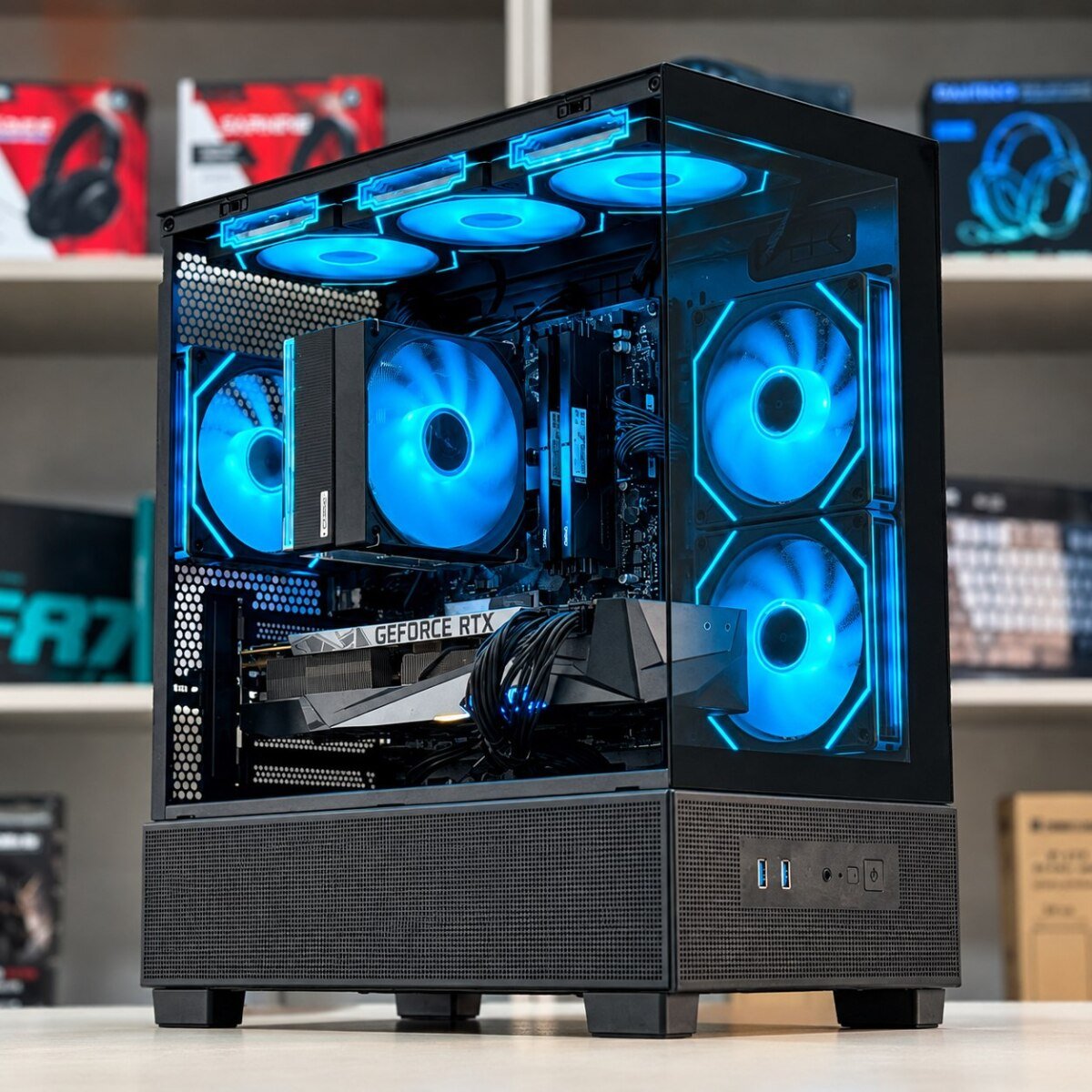 Игровой новый ПК ryzen 7 5700X/RTX 3080ti