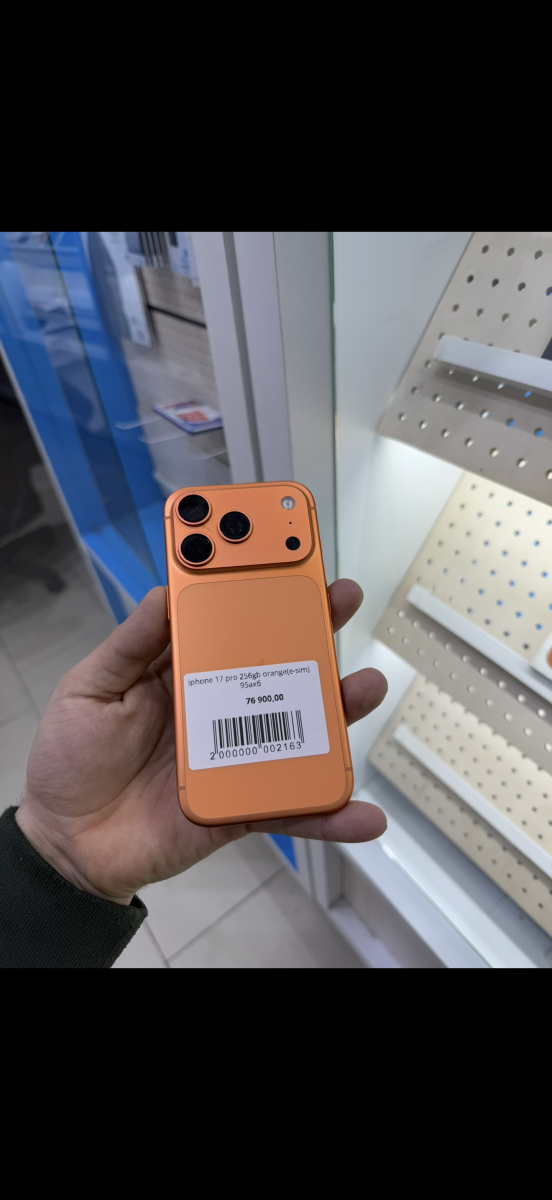 iPhone 17 pro 256gb orange (e-sim)